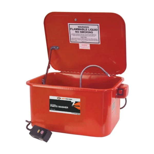 American Forge & Foundry 3.5 Gallon Parts Washer with Safety GFCI Plug (31350B)