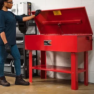 American Forge & Foundry 40-Gal Industrial-Duty Parts Washer (31400B) — product image 5