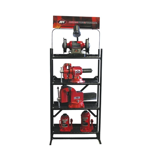 American Forge & Foundry 4-Shelf Vertical Heavy Duty Display (399D2)