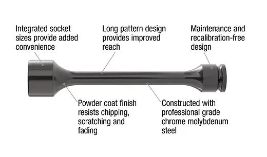 American Forge & Foundry 100Ft-lb Sky Blue Torq Limit. Socket (40222) — product image 7