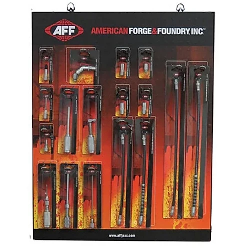 American Forge & Foundry Lube Accessory Display Kit (8903)