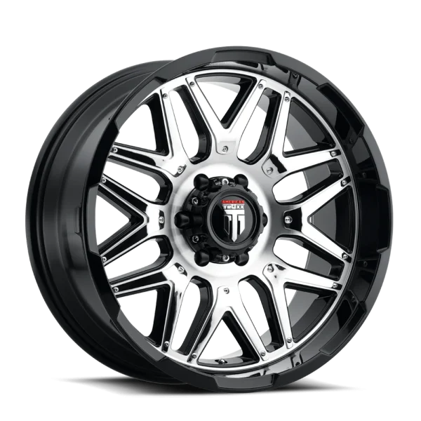 American Truxx Grind AT151 Gloss Black Machined Wheels