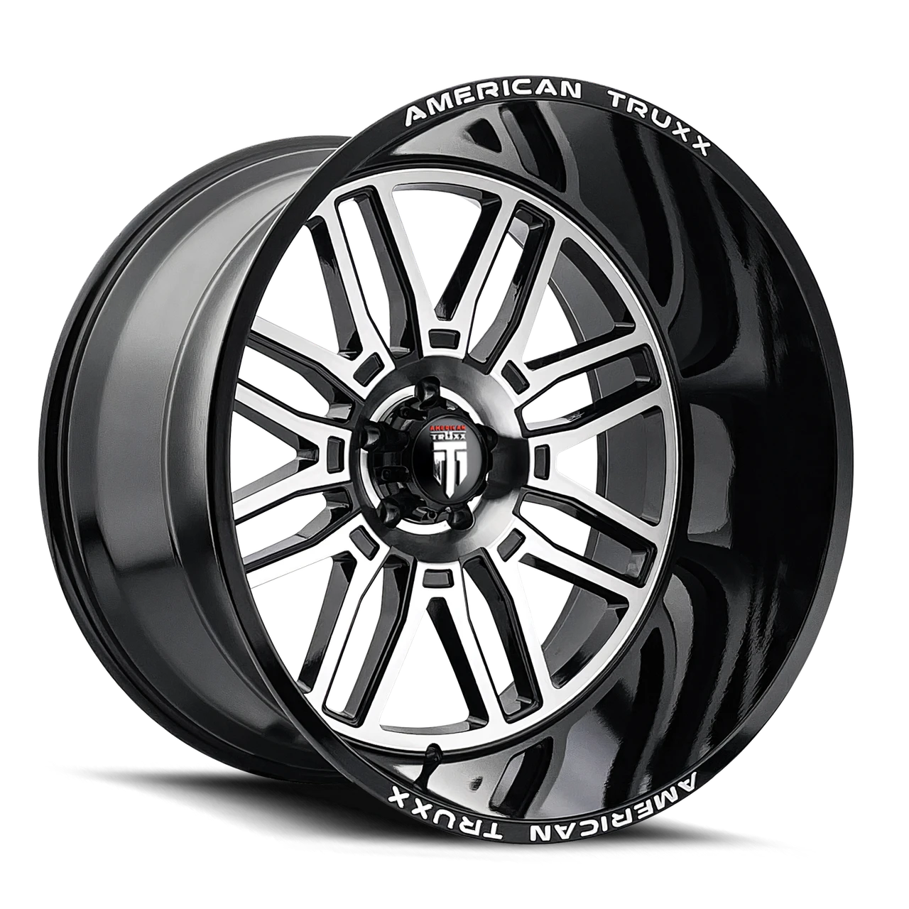 American Truxx Restless AT1915 Black Machined Wheels