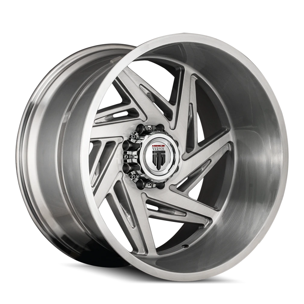 American Truxx Spiral AT1906 Brushed Milled Wheels