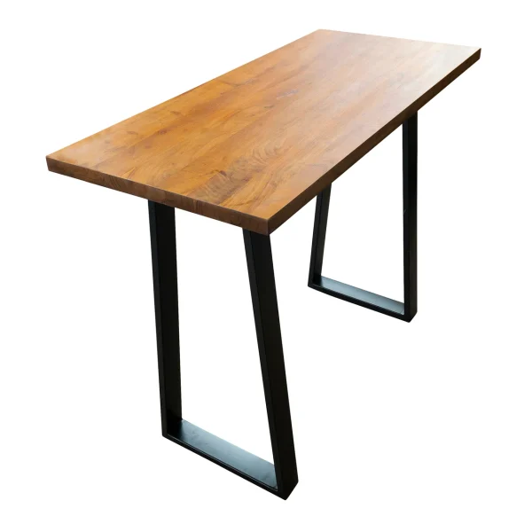 AmeriHome AWBT51 Acacia Wood 51 inch High Top Bar Pub Table
