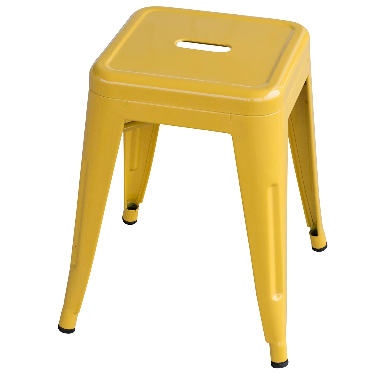 AmeriHome BS18GOLD Loft Gold 18 Inch Metal Bar Stool - 2 Piece — product image 3