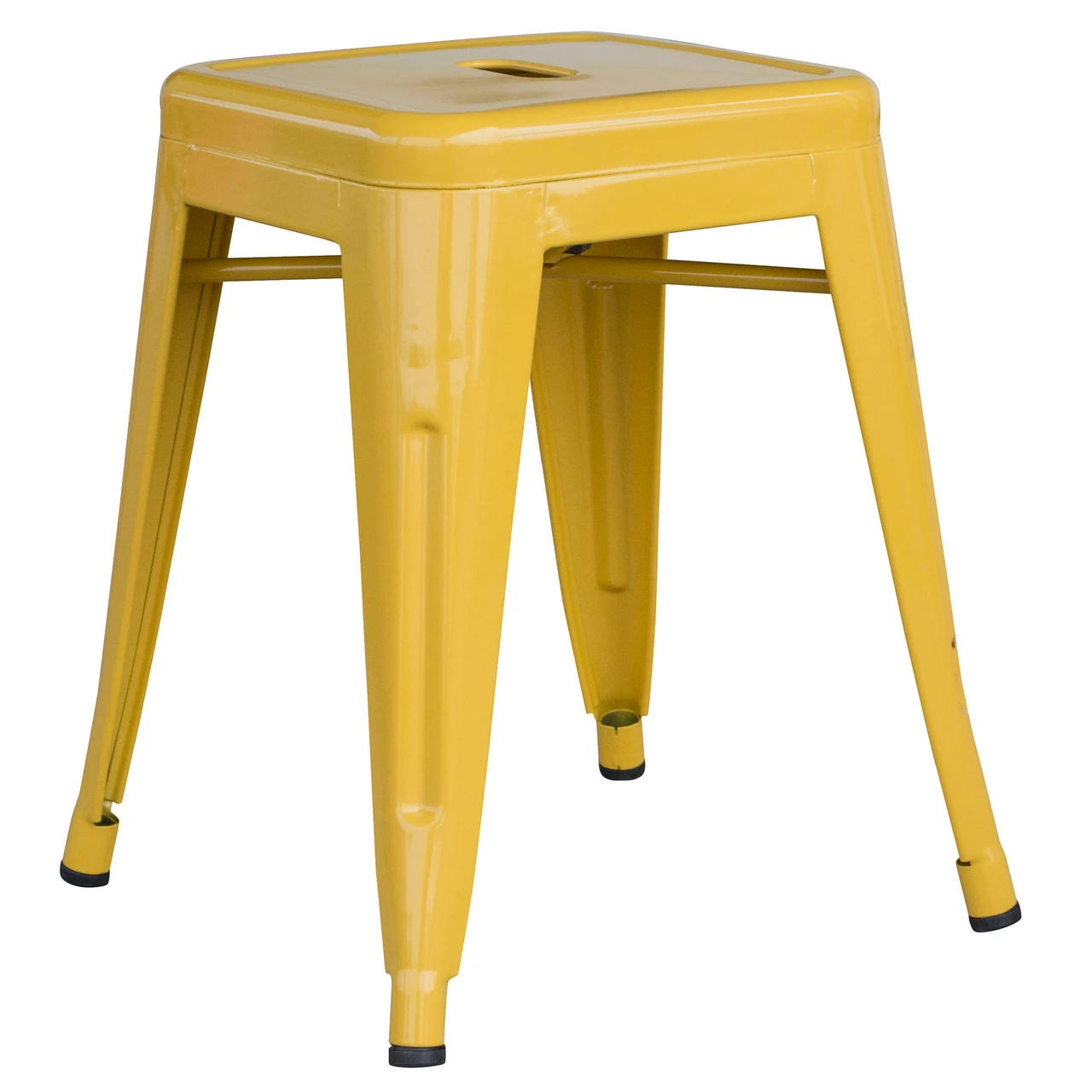 AmeriHome BS18GOLD Loft Gold 18 Inch Metal Bar Stool - 2 Piece — product image 5