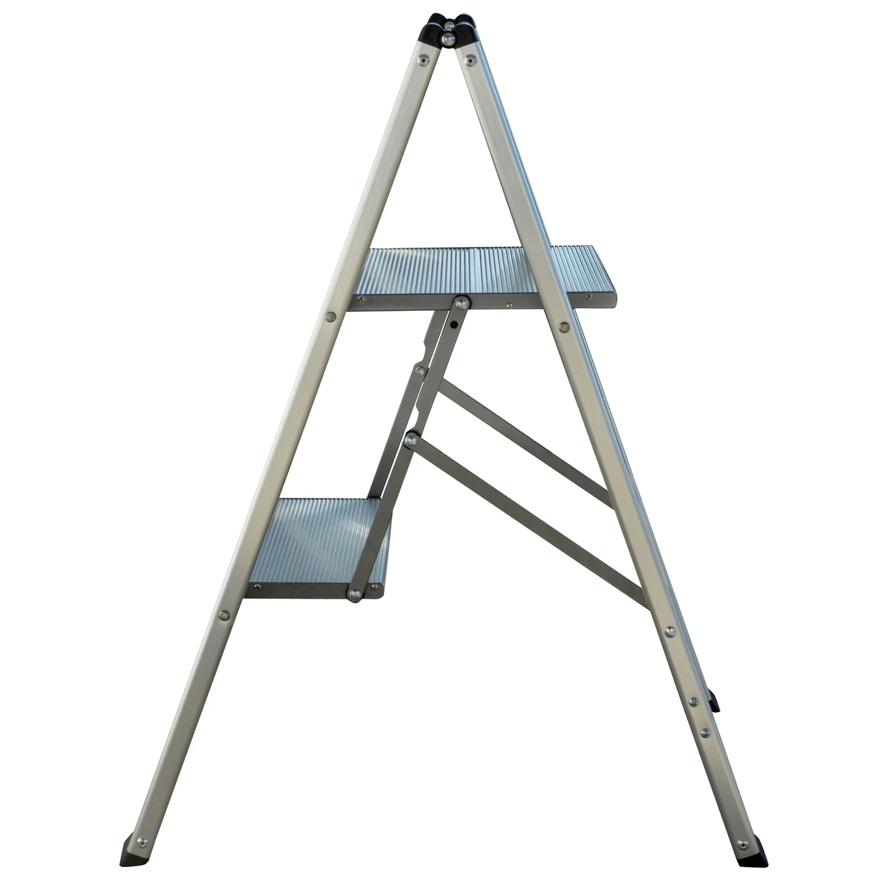 AmeriHome STLFFA2 Ultra Slim Aluminum Two Step Folding Utility Step Ladder — product image 3