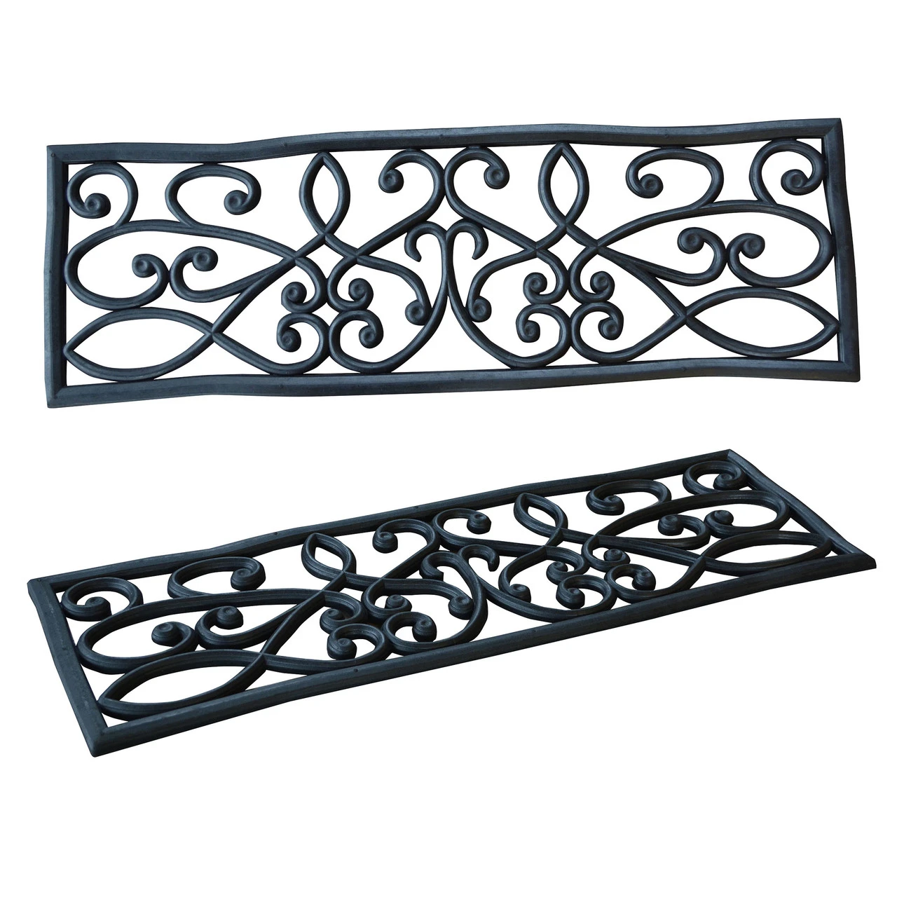 AmeriHome Rubber Scrollwork Stair Tread 4-Pack (STM9304PK) — product image 2