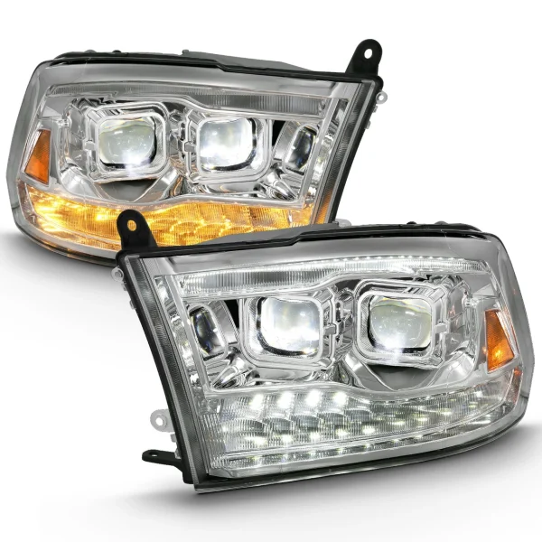Anzo USA 09-18 RAM 1500/2500/3500 Chrome S.Back Headlights (ANZ111465)