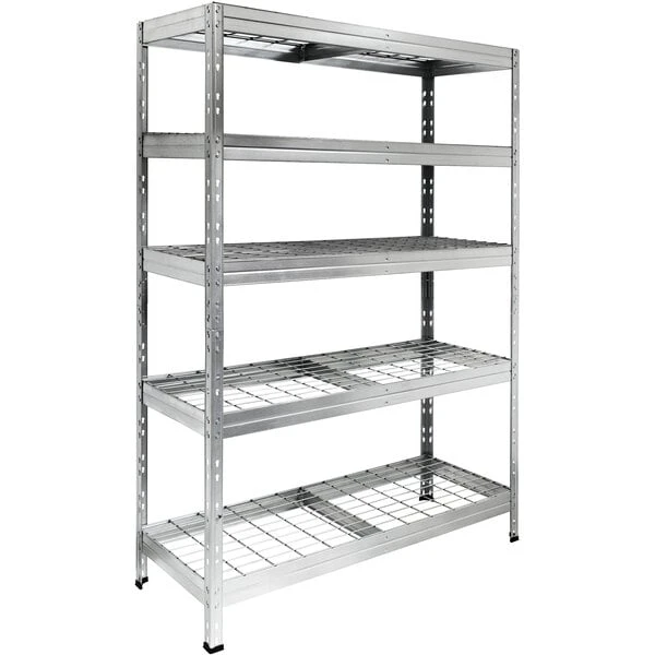 AR Shelving 47.2"x18"x71" 5-Tier Wire Deck Shelf (TRM18S502KHGDZUS0)