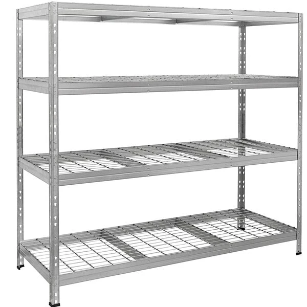 AR Shelving 71"x20"x71" 4-Tier Wire Deck Shelf (TRM18S418KHKEZUS0)