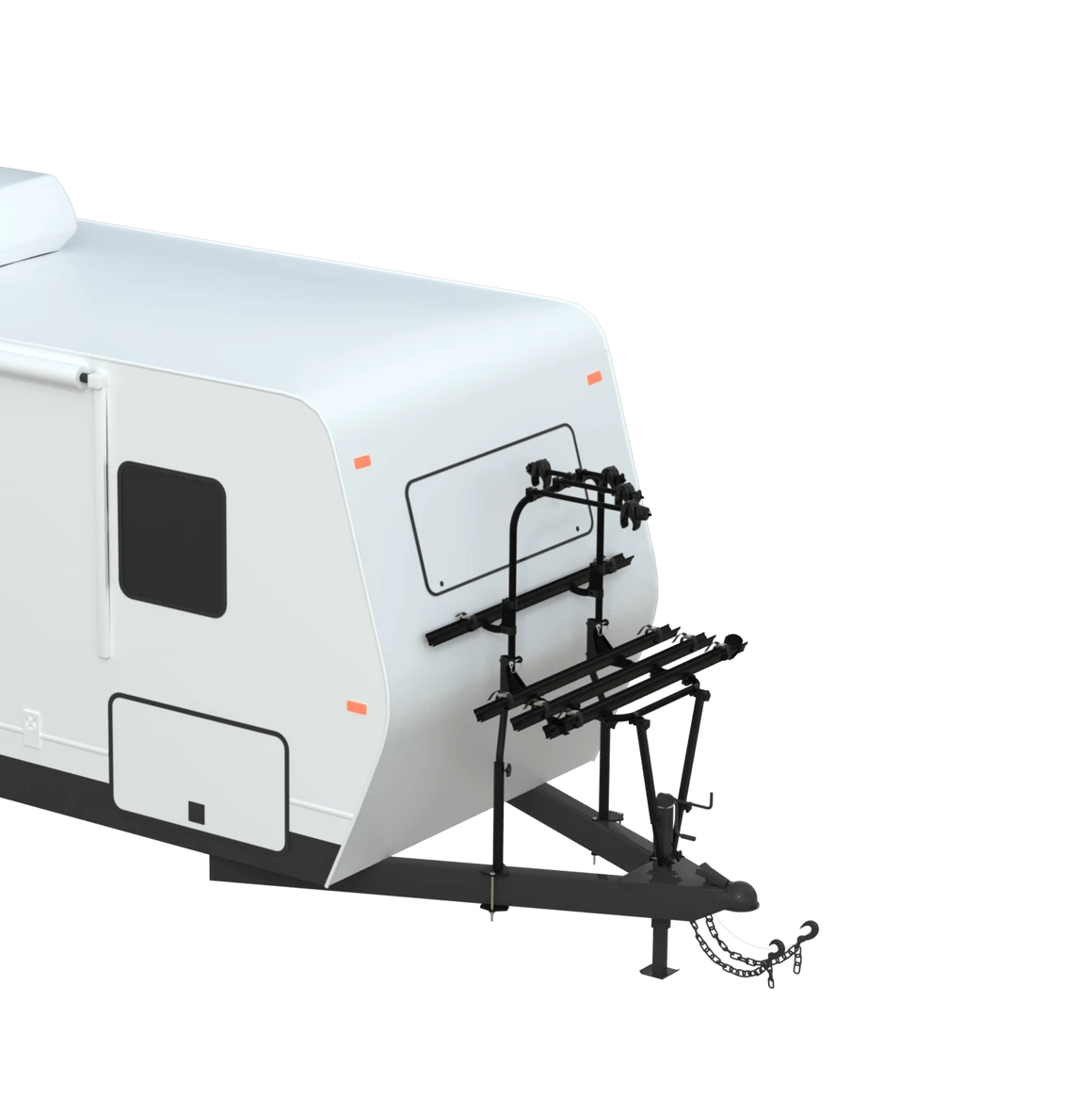 Arvika A-Frame Travel Trailer Bike Rack for 4 (AVK7004AF)