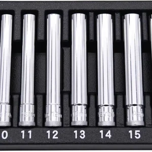 Astro 10 Pc 3/8_ Drive Extra Deep Metric Socket Set (4110)