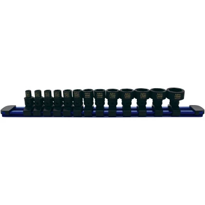 ASTRO 13-Piece 1/4 Drive Low Profile Nano Impact Sockets - Metric (78113)