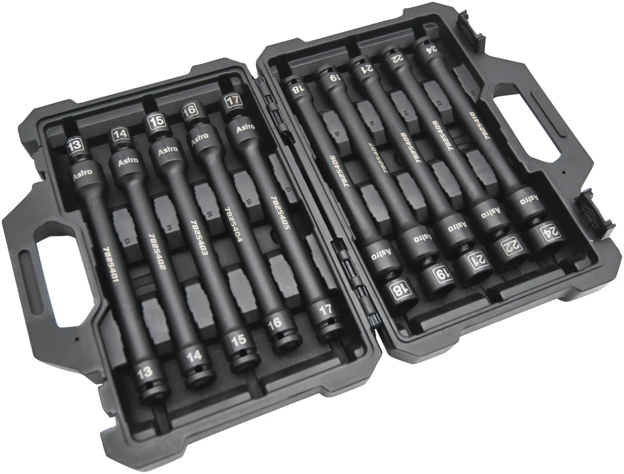 Astro Pneumatic 1/2_ Drive 6Pt Pinless Universal Torque-Saver Impact Extensions (78254)