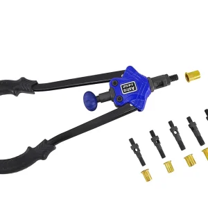 Astro Pneumatic XL Nut Thread Setting Hand Riveter Kit (1452)