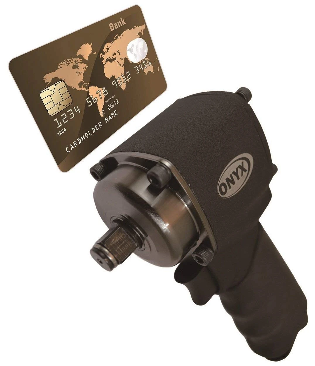 Astro Pneumatic Onyx 1/2 Inch Nano Impact Wrench Max Torque Lightweight (1822) — product image 3