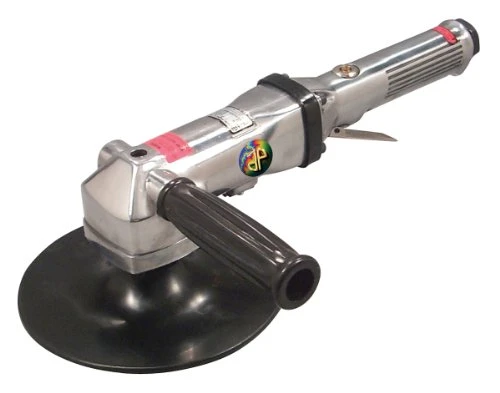 Astro Pneumatic 7-Inch Angle Head Polisher with Automatic Throttle Release (247P)