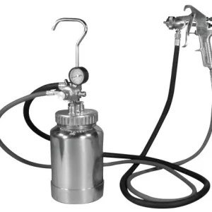 Astro Pneumatic 2 Quart Pressure Pot with Silver Gun and Hose (2PG8S)