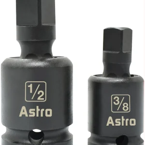 Astro Pneumatic Pinless Universal Joint Impact Adapters 3/8" & 1/2" Drive (78342)
