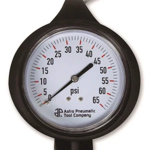 Astro Pneumatic Dial Tire Inflator with Stainless Hose (3082)