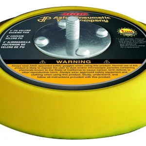 Astro Pneumatic 6" PU Velcro Backing Pad, Dual Action Random Orbital (4606)