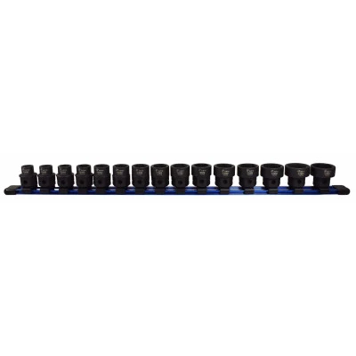 Astro Pneumatic Metric 1/2 Inch Drive Low Profile Nano Impact Sockets Set (78215)