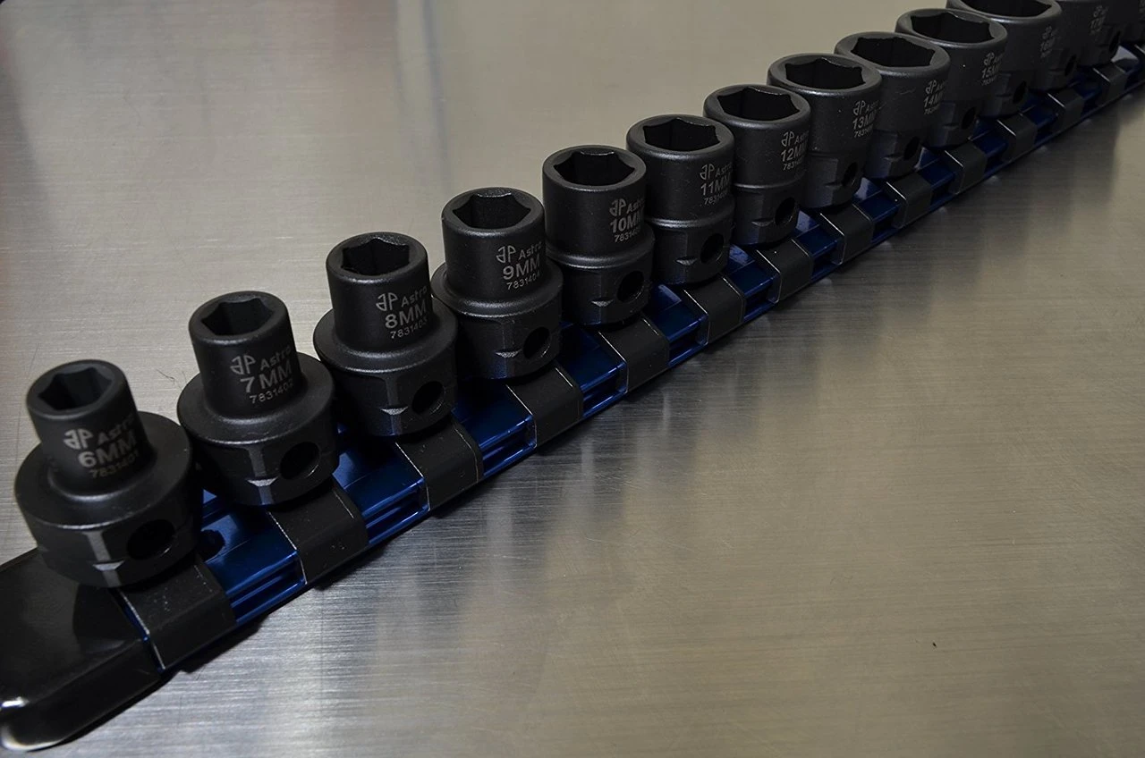 Astro Pneumatic 3/8 Inch Drive Nano Impact Sockets Metric Set 14 Piece (78314) — product image 3