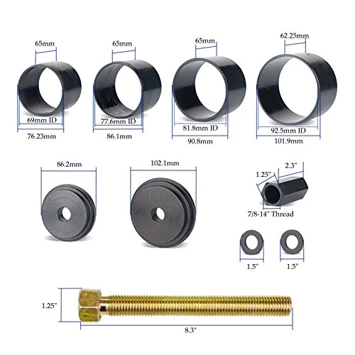 Astro Pneumatic Master Front Wheel Drive Bearing Puller and Removal Kit (78825) — product image 2
