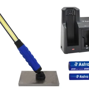 Astro Pneumatic 800 Lumen Rechargeable Slim Light with Quick-Swap System (80SL)
