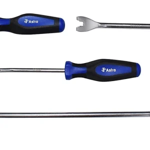 Astro Pneumatic 4 Piece Upholstery Tool Set with Non-Slip Grip (9589)