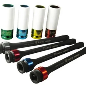 Astro Pneumatic Torque Limiting Extension and Protective Impact Socket Set 8 Pieces (AO78818)