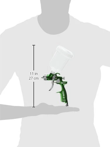 Astro Pneumatic EuroPro Forged HVLP Touch Up Gun with 1.0mm Nozzle (EUROHVT1) — product image 2