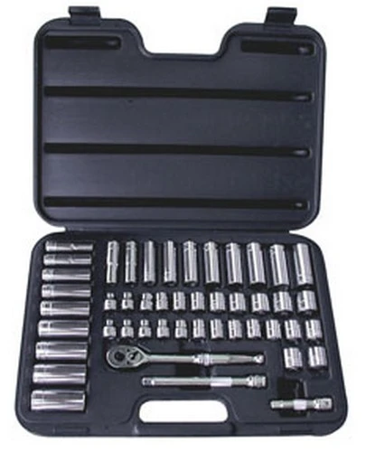 ATD Tools 1247 3/8" Drive 12-Point Socket Set, 47 Pc