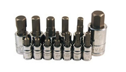 ATD Tools 13785 Metric Hex Bit Socket Set, 13 pc.