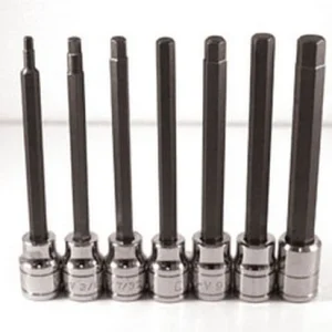 ATD Tools 13786 Extra Long Sae Hex Bit Socket Set, 7 pc.