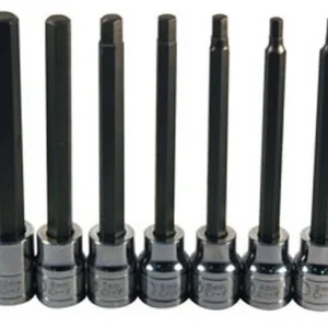 ATD Tools 13787 XL Sae Hex Bit Socket Set, 7 pc.
