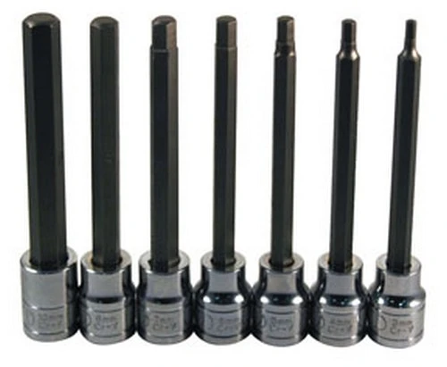 ATD Tools 13787 XL Sae Hex Bit Socket Set, 7 pc.