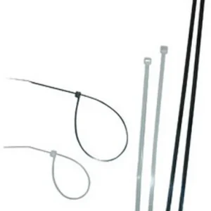 ATD Tools 20418 18 Black Uv Stabilized Nylon Cable Ties, 25 pc.