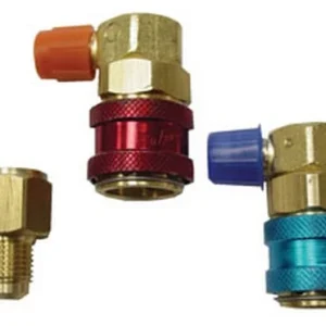 ATD Tools R-12 to R-134a Coupler Conversion Kit Anti-Blowback Fitting (ATD-3525)