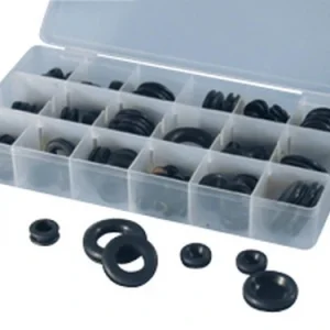 ATD Tools 125-Piece Rubber Grommet Assortment and Plastic Storage Case (ATD-362)