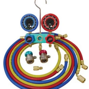ATD Tools 3695 Deluxe Dual Aluminum A/C Manifold Gauge Set