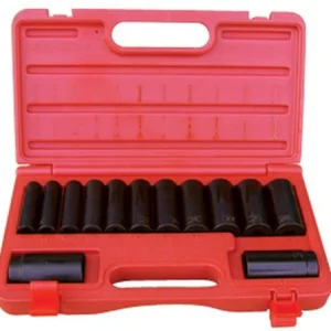 ATD Tools 4401 Deep Impact 6-Point Socket Set, 13 pc.