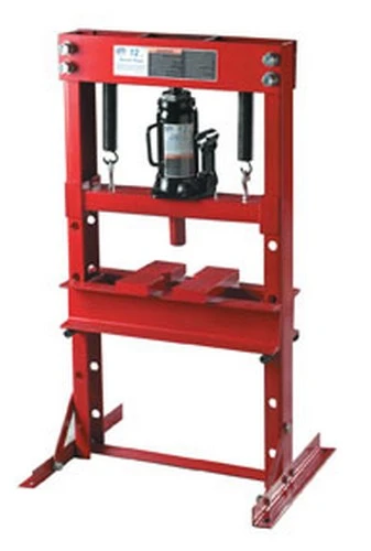 ATD Tools 7452 12-Ton Hydraulic Bench Press with Bottle Jack