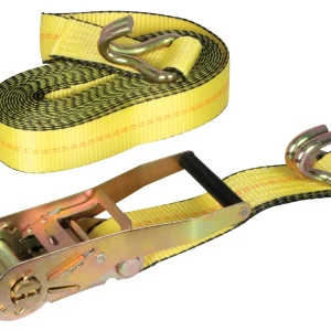 ATD Tools 8071 2" x 27" Ratcheting Tie Down with Double J-Hooks