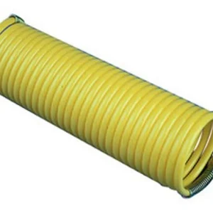 ATD Tools Coil Hose 3/8"" ID x 25' 1/4"" Male Male NPT Swivel Fitting (ATD-8216)