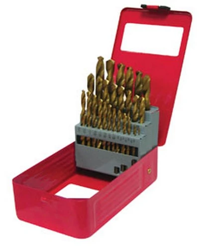 ATD Tools 9229 Titanium Coated Premium Drill Bit Set, 29-Piece
