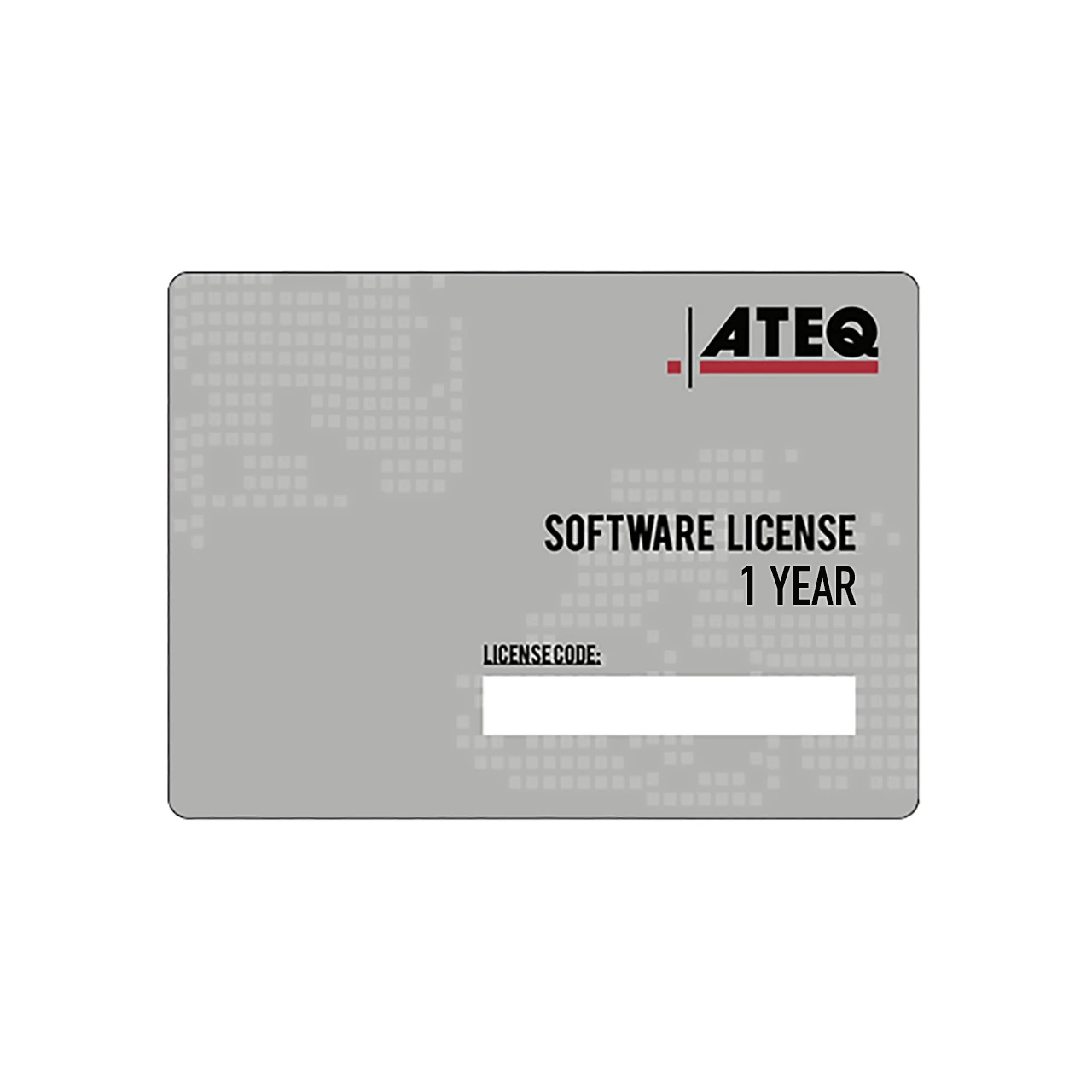 ATEQ Quickset X 1 year software license code (T0000128)