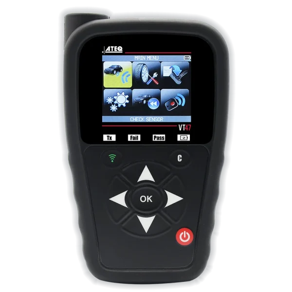 ATEQ WIFI enabled TPMS tool to activate and read sensor with charger, charging cable & 2 years of software updates (VT47s-0000-BLE)